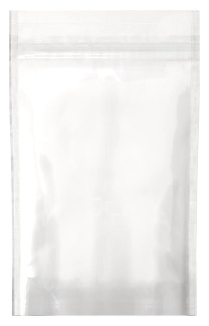 Mylar Bag White/Clear 1/2 Oz - 14 Grams - 5 x 8.14" - (100 to 50,000 Counts)-Mylar Smell Proof Bags-BeastBranding