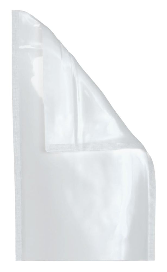 Mylar Bag White/Clear - 1/4 Oz - 7 Grams - 3.93" x 6.7" - (100 to 50,000 Count)-Mylar Smell Proof Bags-BeastBranding