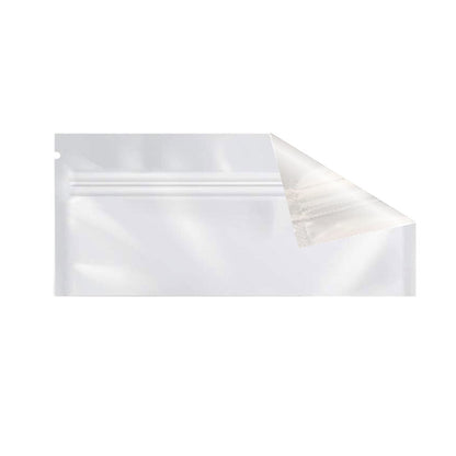 Mylar Bag White/Clear - Preroll - (100 to 50,000 Count)-Mylar Smell Proof Bags