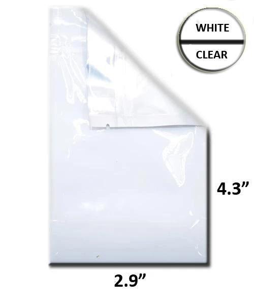 Mylar Bag White/Clear Starter Kit - 5 Sizes - (500 Bags Per Size)-Mylar Smell Proof Bags-BeastBranding