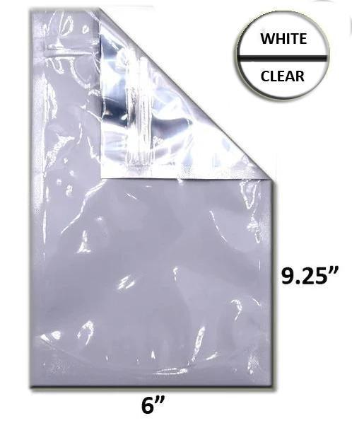 Mylar Bag White/Clear Starter Kit - 5 Sizes - (500 Bags Per Size)-Mylar Smell Proof Bags-BeastBranding