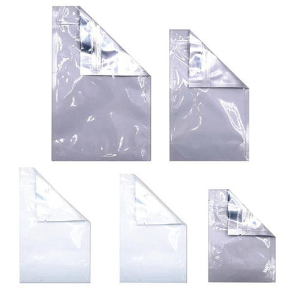 Mylar Bag White/Clear Starter Kit - 5 Sizes - (500 Bags Per Size)-Mylar Smell Proof Bags-BeastBranding