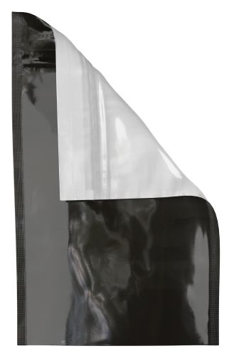 Mylar Pouch Bag Black/Clear 1 Oz - 28 Grams - 5.75" x 9" - (Various Counts)-Mylar Bags-BeastBranding