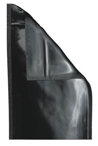 Mylar Pouch Bag Opaque Black 1/2 Oz - 14 Grams - (Various Counts)-Mylar Bags-BeastBranding