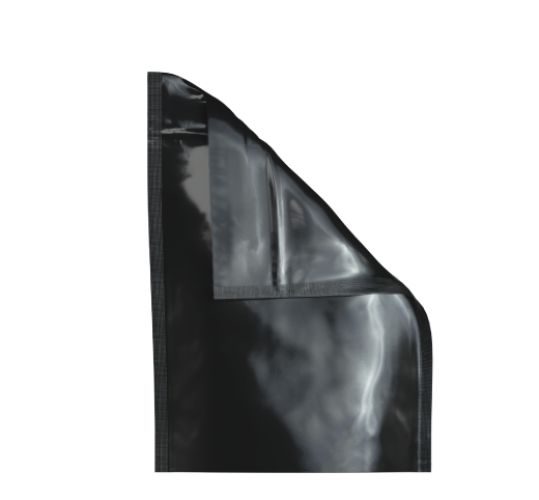 Mylar Pouch Bag Opaque Black 1/8 Oz - 3.5 Grams - (Various Counts)-Mylar Bags-BeastBranding