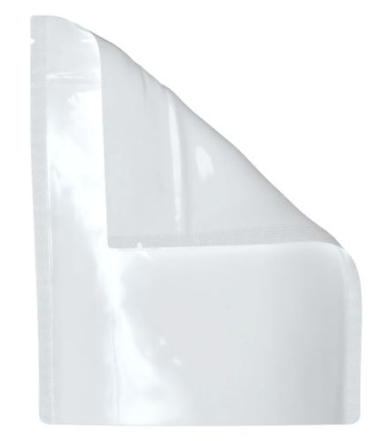 Mylar Pouch Bag White/Clear - 1 Gram - (Various Counts)-Mylar Bags-BeastBranding