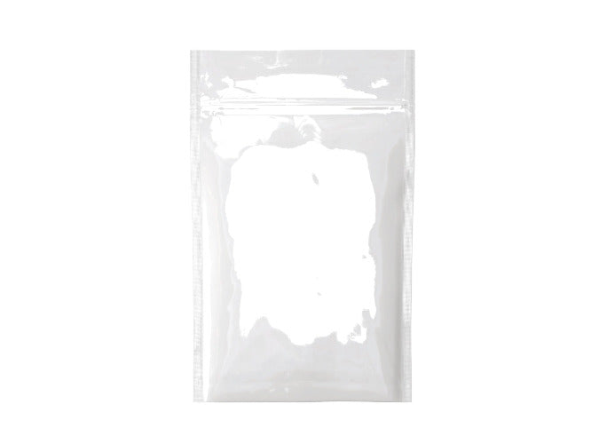 Mylar Pouch Bag White/Clear - 1 Oz - 28 Grams 6 x 9.25" - (Various Counts)-Mylar Bags-BeastBranding