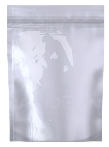 Mylar Pouch Bag White/Clear 1/8 Oz - 3.5 Grams - (Various Counts)-Mylar Bags-BeastBranding