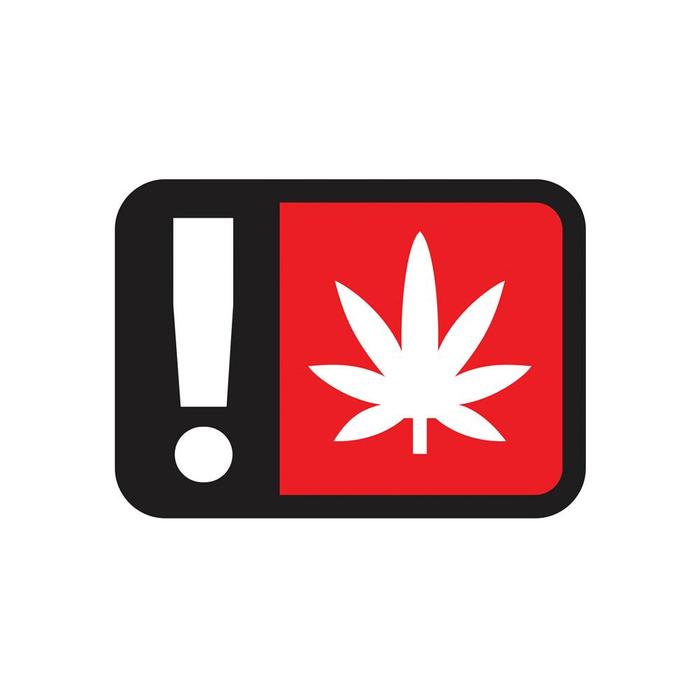 Oregon Warning Universal Label .375" x .5" Inches 1000 Count-Prescription Labels & State Compliant Labels-BeastBranding