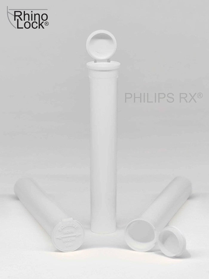 Philips 116mm Tube - White - CPSC Child Resistant - (475 - 34,200 Count)-Tubes-BeastBranding