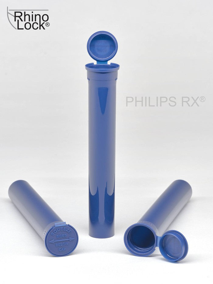 Philips RX 116mm Tube - Blueberry - CPSC Child Resistant - (475 - 34,200 Count)-Tubes-BeastBranding