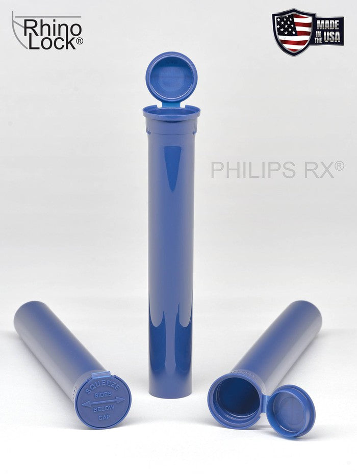 Philips RX 116mm Tube - Blueberry - CPSC Child Resistant - (475 - 34,200 Count)-Tubes-BeastBranding