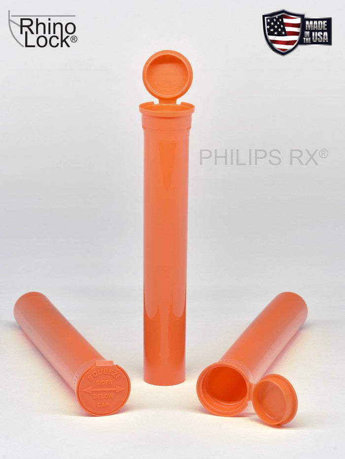 Philips RX 116mm Tube - Mango - CPSC Child Resistant - (475 - 34,200 Count)-Tubes-BeastBranding