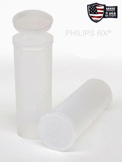 Pop Top Clear Bundle (13 Dram, 19 Dram, 30 Dram, 60 Dram & 116mm Joint Tubes)-BeastBranding