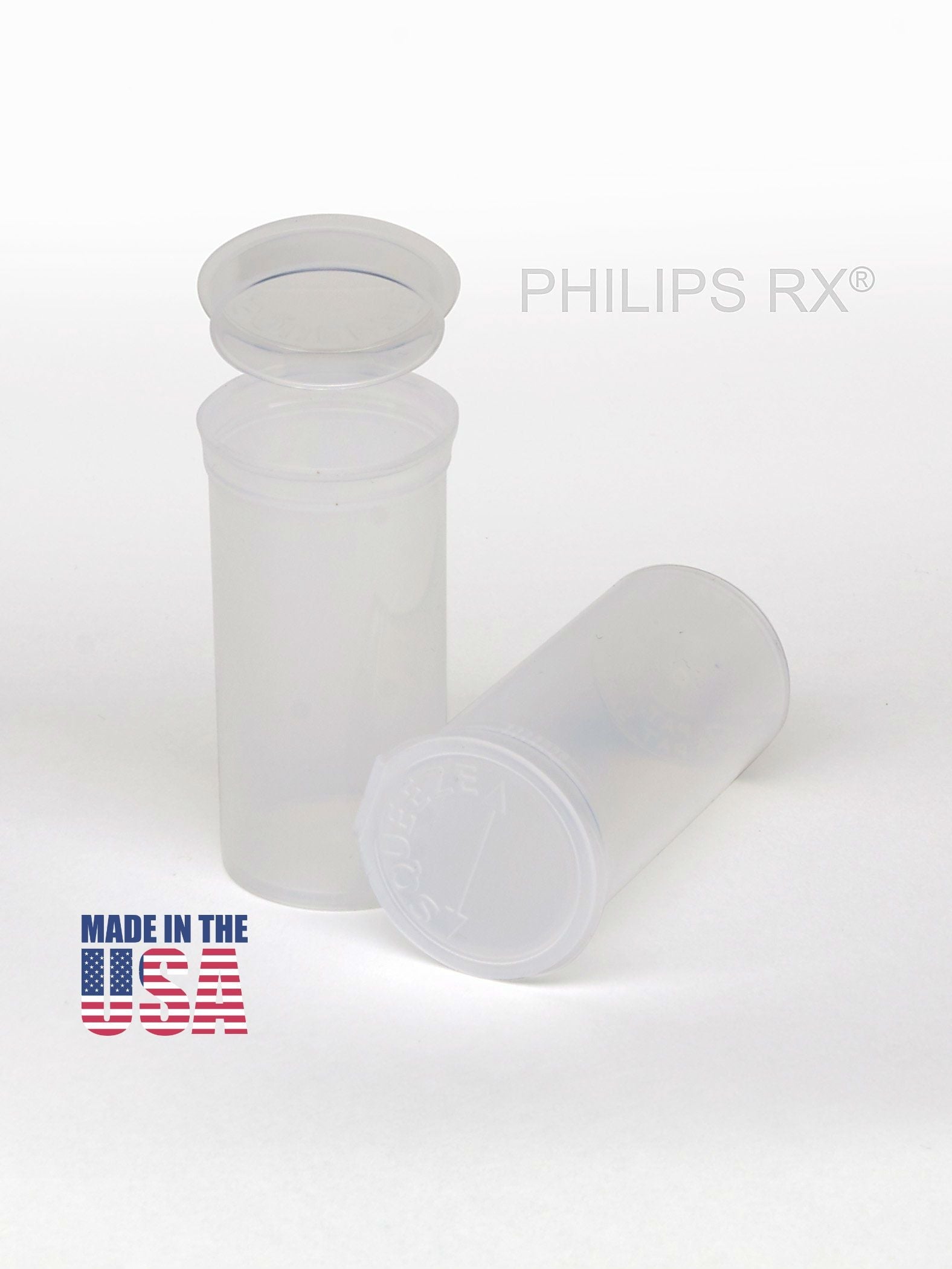 Pop Top Clear Bundle (13 Dram, 19 Dram, 30 Dram, 60 Dram & 116mm Joint Tubes)-BeastBranding