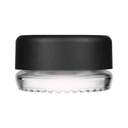 SAMPLE of 7ml Clear Concentrate Container with Black Child-Proof Cap (1 Count SAMPLE)-Concentrate Containers and Accessories-BeastBranding