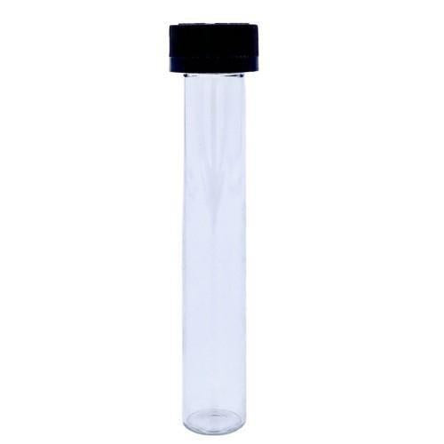 SAMPLE of Glass Blunt Tubes - With White Child Proof Cap - (1ct SAMPLE)-Joint Tubes & Blunt Tubes-BeastBranding
