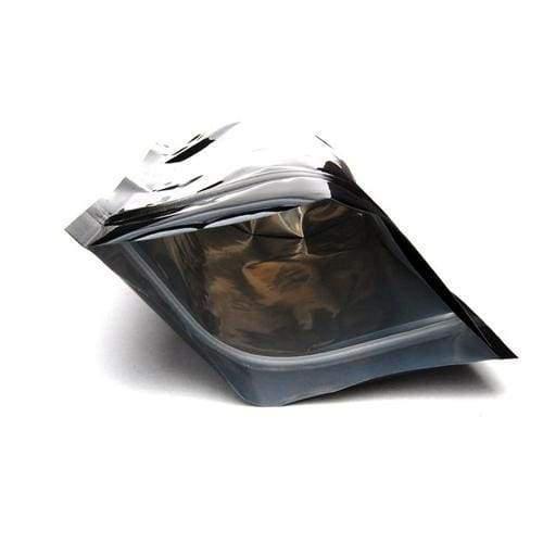 SAMPLE of Mylar Bag Opaque Black 1 Oz - 28 Grams (1 Count SAMPLE)-Mylar Smell Proof Bags-BeastBranding