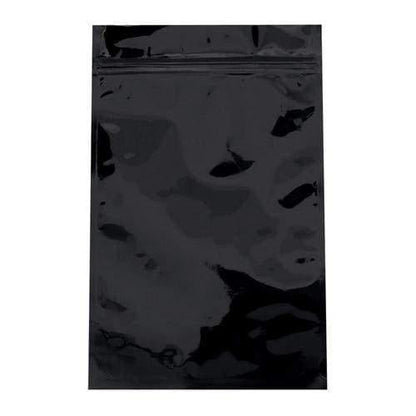 SAMPLE of Mylar Bag Opaque Black 1 Oz - 28 Grams (1 Count SAMPLE)-Mylar Smell Proof Bags-BeastBranding