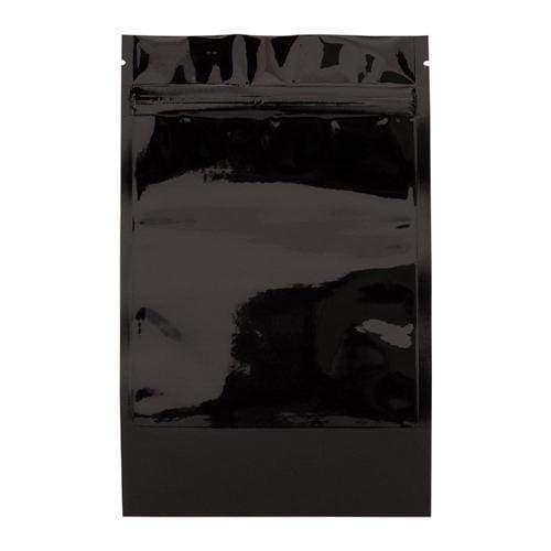 SAMPLE of Mylar Bag Opaque Black 1 Oz - 28 Grams (1 Count SAMPLE)-Mylar Smell Proof Bags-BeastBranding