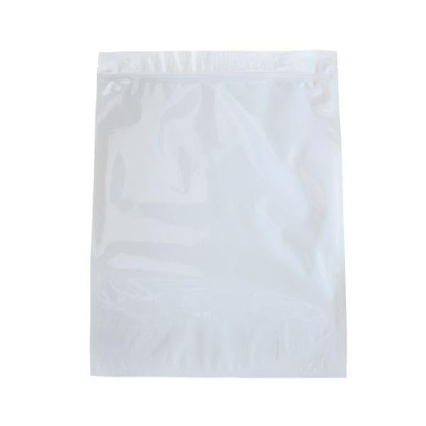 SAMPLE of Mylar Bag White/Clear - 1 Lb - 448 Grams - 14" x 19" - (1 Count SAMPLE)-Mylar Smell Proof Bags-BeastBranding