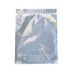 SAMPLE of Mylar Bag White/Clear - 1 Lb - 448 Grams - 14" x 19" - (1 Count SAMPLE)-Mylar Smell Proof Bags-BeastBranding