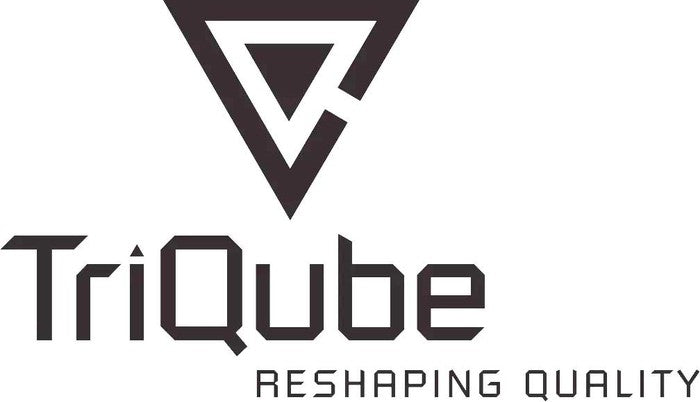 SAMPLE of Qube 5mL | TriQube | Triangle Premium Glass Concentrate Jar Child Safe - Opaque or Clear - (1 Count SAMPLE)-Concentrate Containers and Accessories-BeastBranding