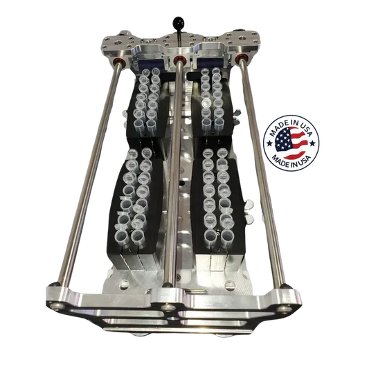 UtekTik Pop Top Capper with 48 Blunt Tube Capacity 70mm-116mm-Pop Top Vials-BeastBranding
