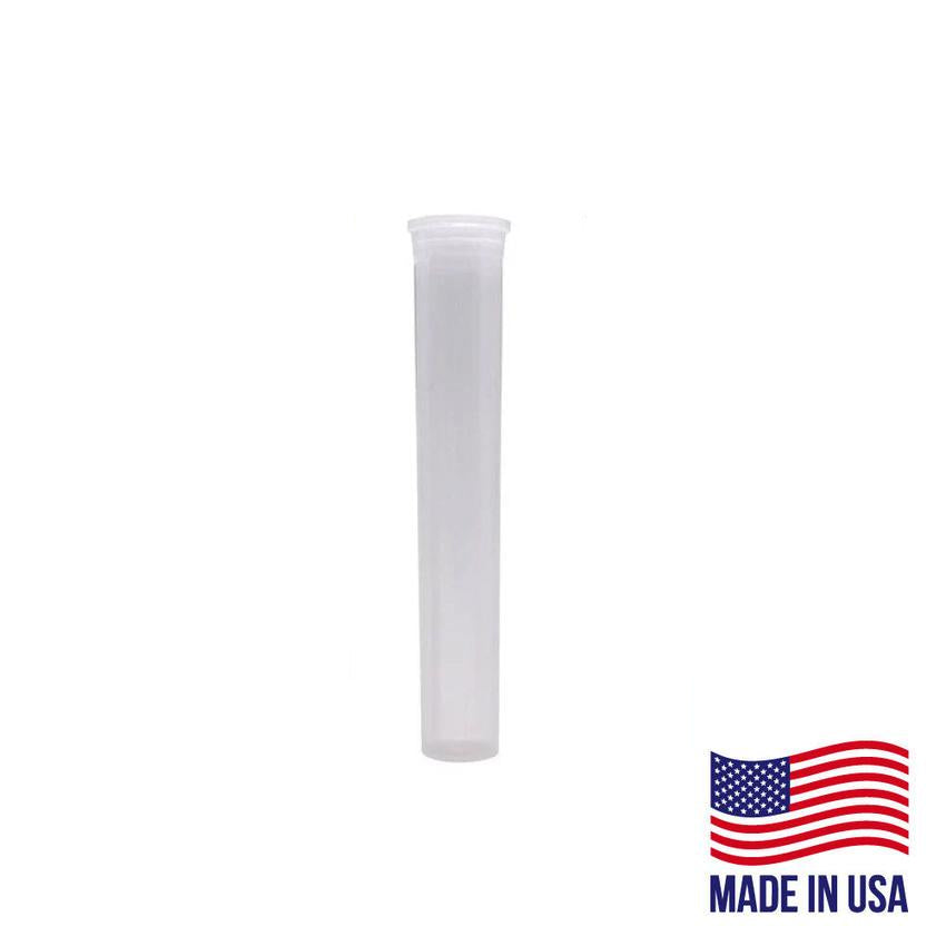 White 116mm Blunt Tube, with Printed Sticker and Application of sticker!-Custom Print Stickers-BeastBranding