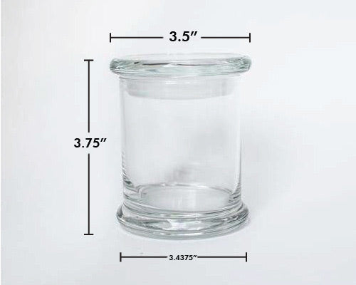 Libbey 12.25oz Display Jar with Lid - (1 Count)-Glass Jars-BeastBranding